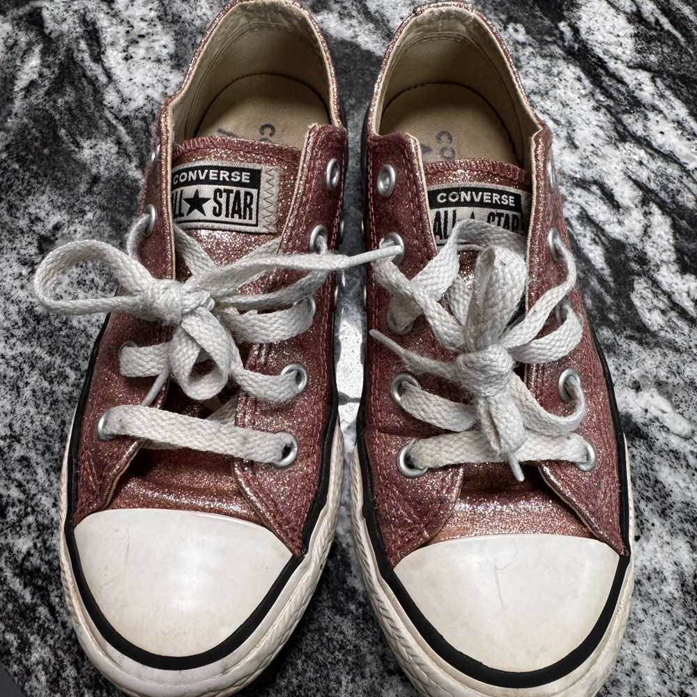 Converse Kids' Sparkle Pink Sneakers